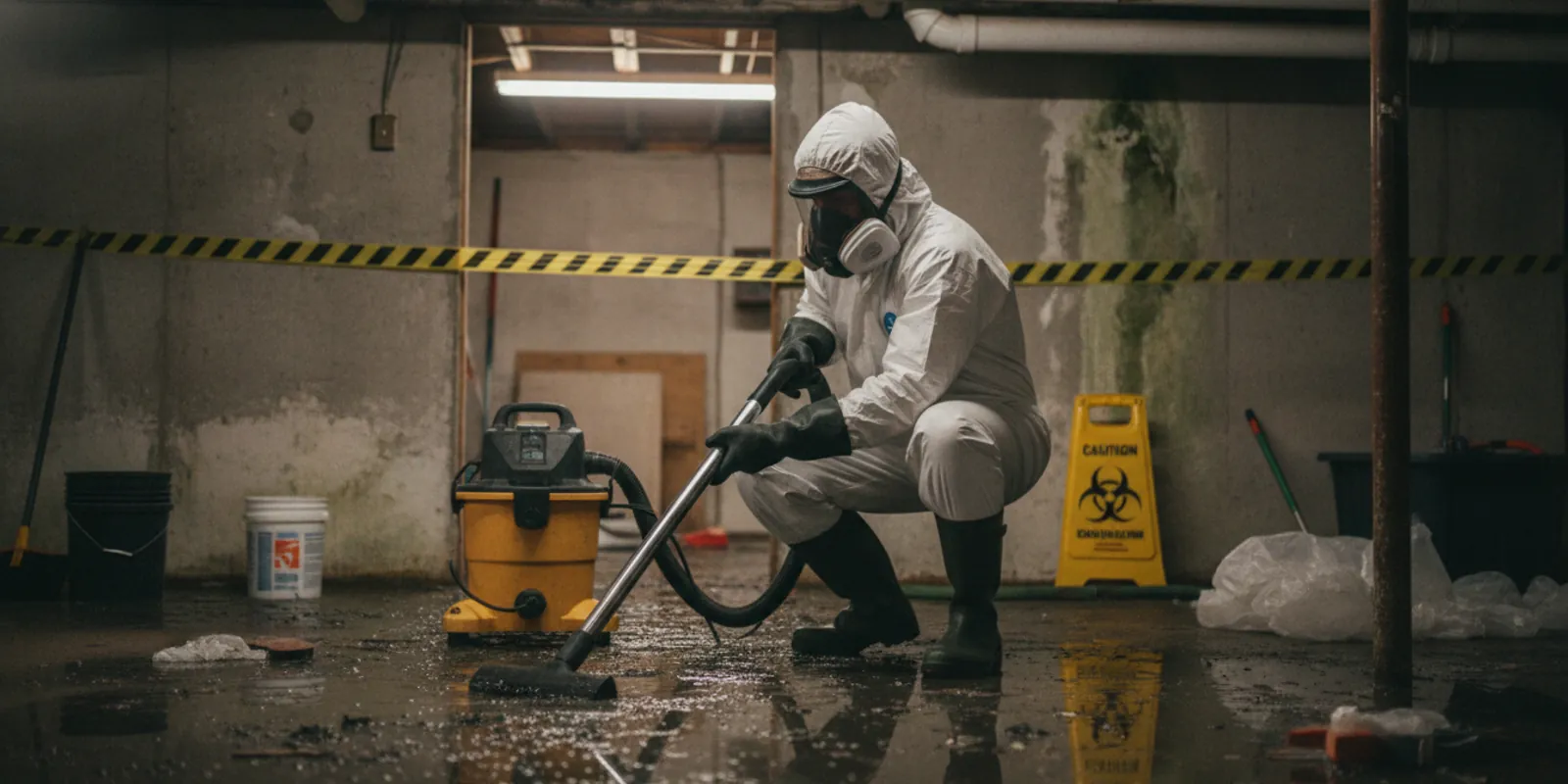 Sewage & Burst Pipe Cleanup